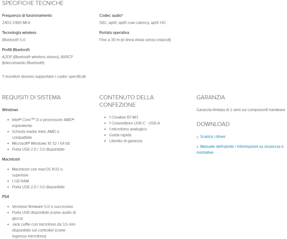 specifiche 94009