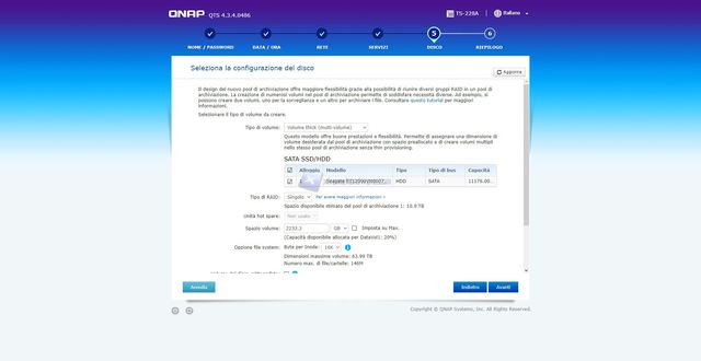 QNAP TS 228A setup 10